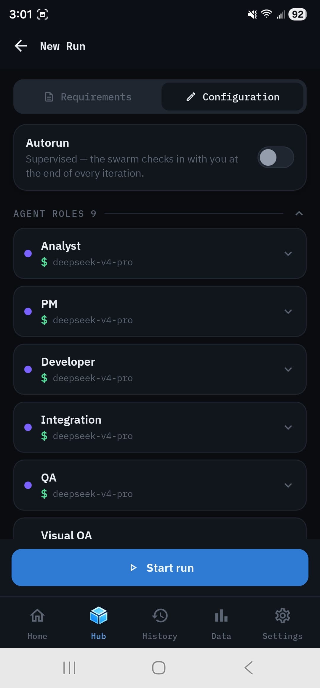 Assign every role